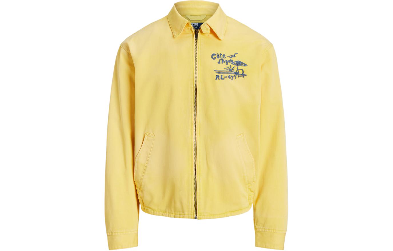 Polo Ralph Lauren SS24 Letter Numeric Embroidery  Lemon Yellow Jacket. MNPOOTW16021383-730 圖 2