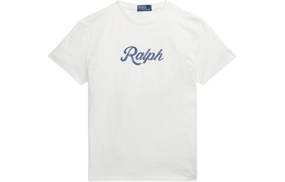 Polo Ralph Lauren SS24 Letter Print Crew Neck Tee Men Nevis Island Off-White. MNPOTSH1N822070-100 圖 2