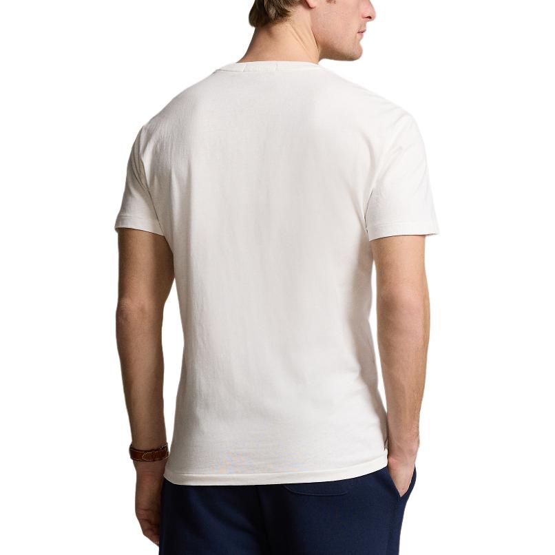 Polo Ralph Lauren SS24 Letter Print Crew Neck Tee Men Nevis Island Off-White. MNPOTSH1N822070-100 圖 5