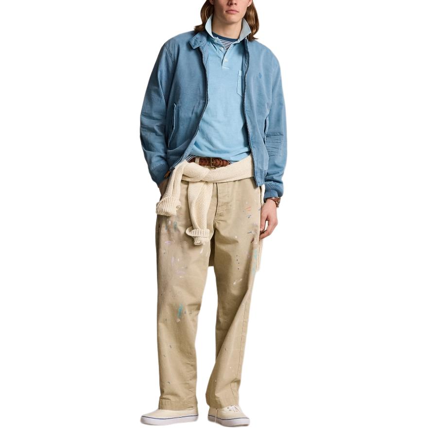 Polo Ralph Lauren SS24 Logo Embroidered Half-Zip Jacket  Blue. MNPOOTW16021412 圖 3