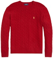 Polo Ralph Lauren SS24 Logo Print Crewneck Knit Long Sleeve Red Casual Top MNPOSWE16821774-600 Polo Ralph Lauren SS24 Logo Print Crewneck Knit Long Sleeve Red Casual Top MNPOSWE16821774-600