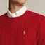 Details for Polo Ralph Lauren SS24 紅色長袖圓領標誌印花針織休閒上衣 MNPOSWE16821774-600