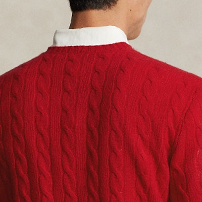 Polo Ralph Lauren SS24 紅色長袖圓領標誌印花針織休閒上衣 MNPOSWE16821774-600 Sizing Polo Ralph Lauren SS24 紅色長袖圓領標誌印花針織休閒上衣 MNPOSWE16821774-600