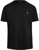 Polo Ralph Lauren SS24 Loose Fit Black Crewneck Tee with Embroidered Logo Men. MNPOTSH1N822151-001 Polo Ralph Lauren SS24 Loose Fit Black Crewneck Tee with Embroidered Logo Men. MNPOTSH1N822151-001