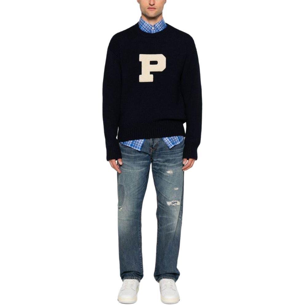 Purchase Polo Ralph Lauren SS24 中腰錐形水洗牛仔褲 藍色. 710950852-001