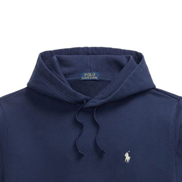 Polo Ralph Lauren SS24 Navy Blue Hoodie Men’s with Embroidered Pony Logo. 710916690-018 圖 6