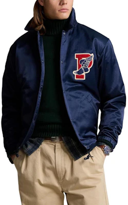 Polo Ralph Lauren SS24 海軍藍字母徽章單排扣外套 710940790-001 Lookbook Polo Ralph Lauren SS24 海軍藍字母徽章單排扣外套 710940790-001