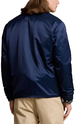 Polo Ralph Lauren SS24 海軍藍字母徽章單排扣外套 710940790-001 Details for Polo Ralph Lauren SS24 海軍藍字母徽章單排扣外套 710940790-001