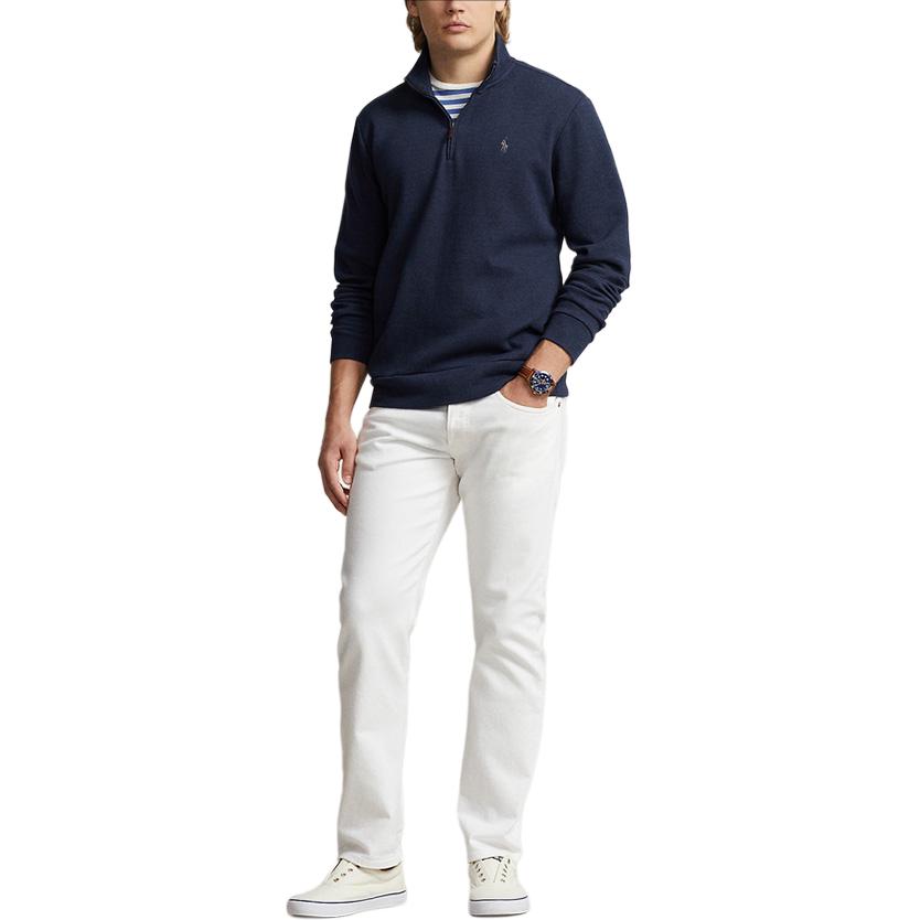 Polo Ralph Lauren SS24 Navy Blue Logo Embroidered Long-Sleeve Sweatshirt . MNPOKNI16823385-410 圖 3