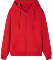 Polo Ralph Lauren SS24 Red Hoodie with Pony Logo Long Sleeve 710883329-004 Polo Ralph Lauren SS24 Red Hoodie with Pony Logo Long Sleeve 710883329-004
