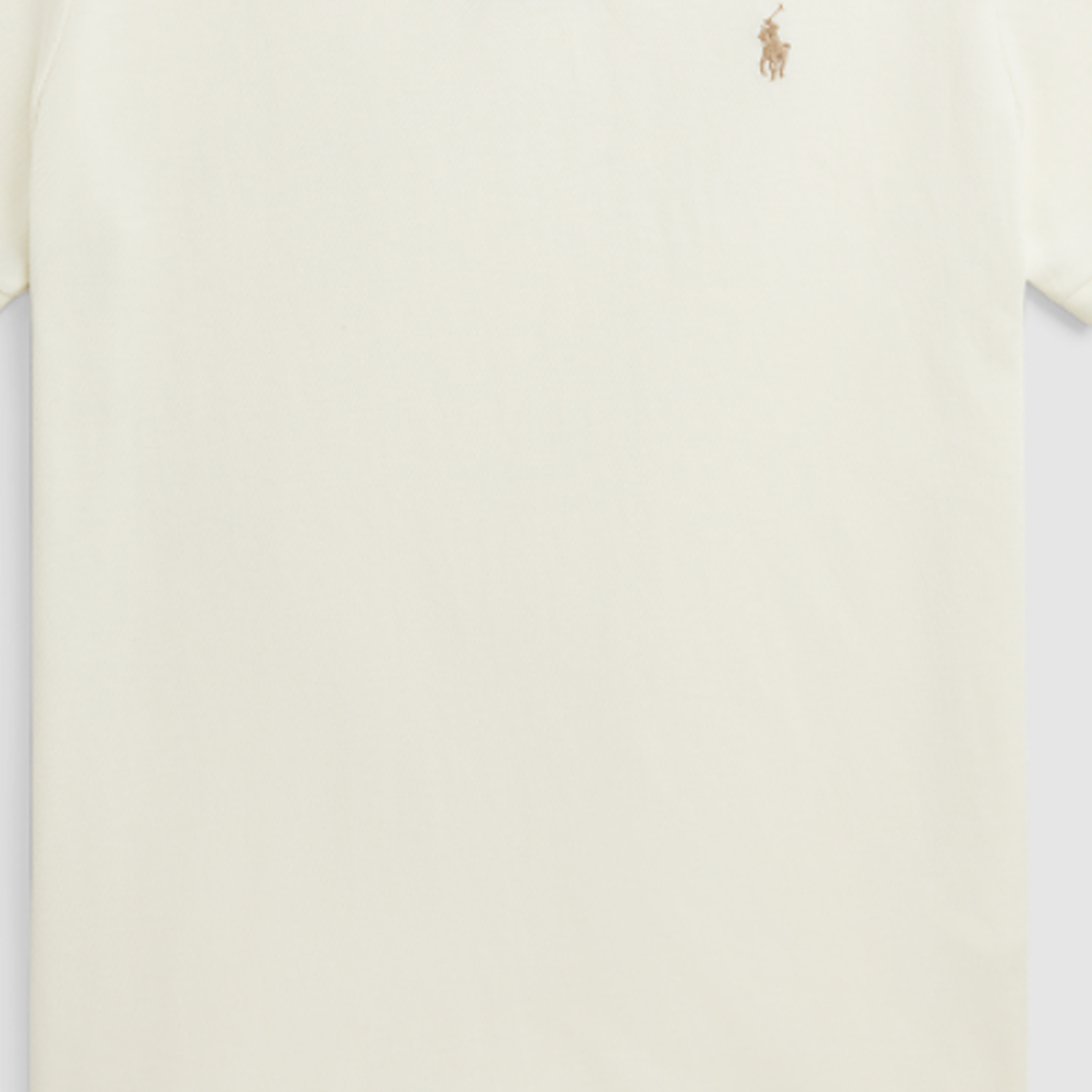Polo Ralph Lauren SS24 Slim Fit Beige Short Sleeve Polo Shirt with Logo Embroidery. MNPOKNI1N822802-101 圖 7
