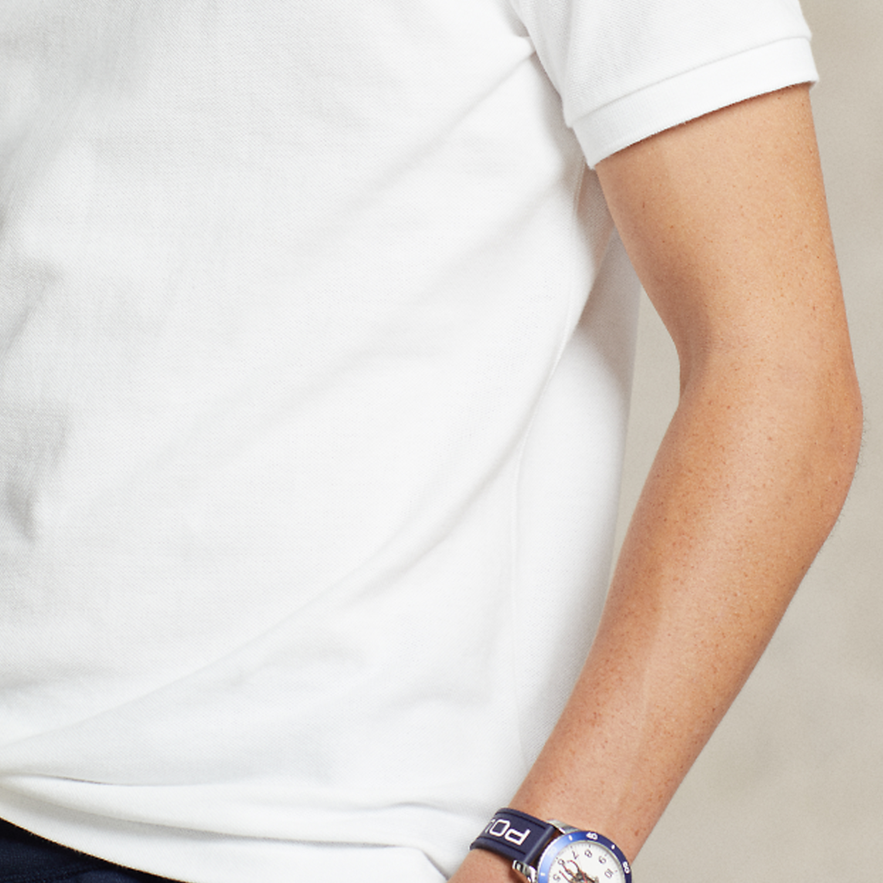 Polo Ralph Lauren SS24 Slim Fit Short Sleeve Polo Shirt with Pony Logo White Men. MNPOKNI1N822705-100 圖 6