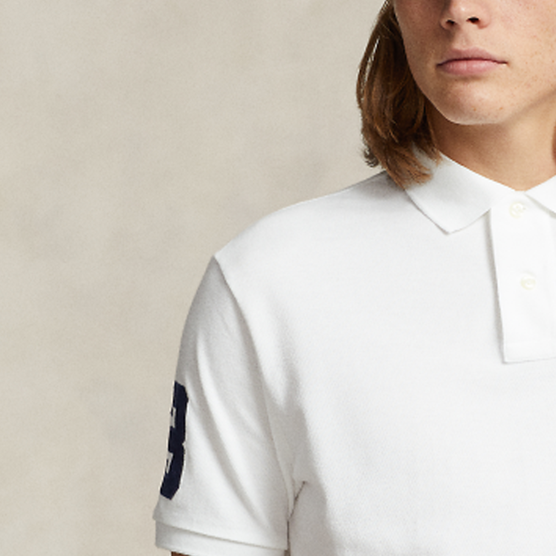 Polo Ralph Lauren SS24 Slim Fit Short Sleeve Polo Shirt with Pony Logo White Men. MNPOKNI1N822705-100 圖 7