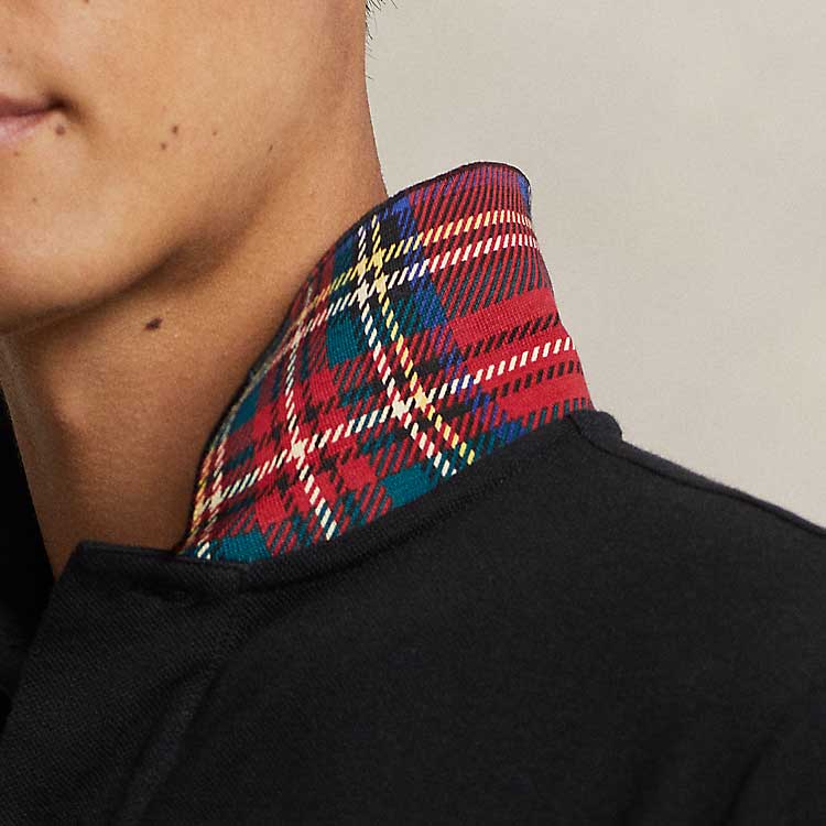 Details for Polo Ralph Lauren SS24修身純黑長袖POLO衫帶標誌款式 MNPOKNI16823387-001