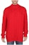 Order Polo Ralph Lauren SS24 Solid Cable Knit Logo Embroidered Red Sweater Men. 710919213-012