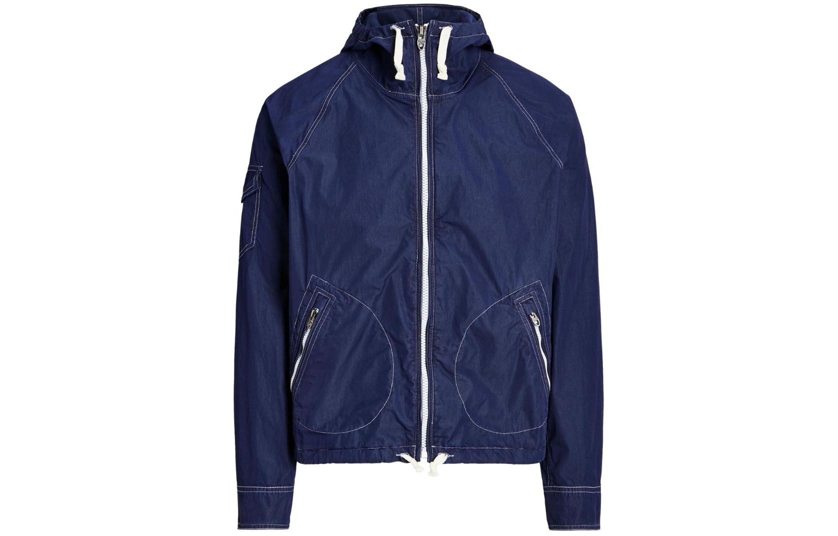 Polo Ralph Lauren SS24 Solid Color Zip-Up Hoodie Jacket for Men 710923283-002