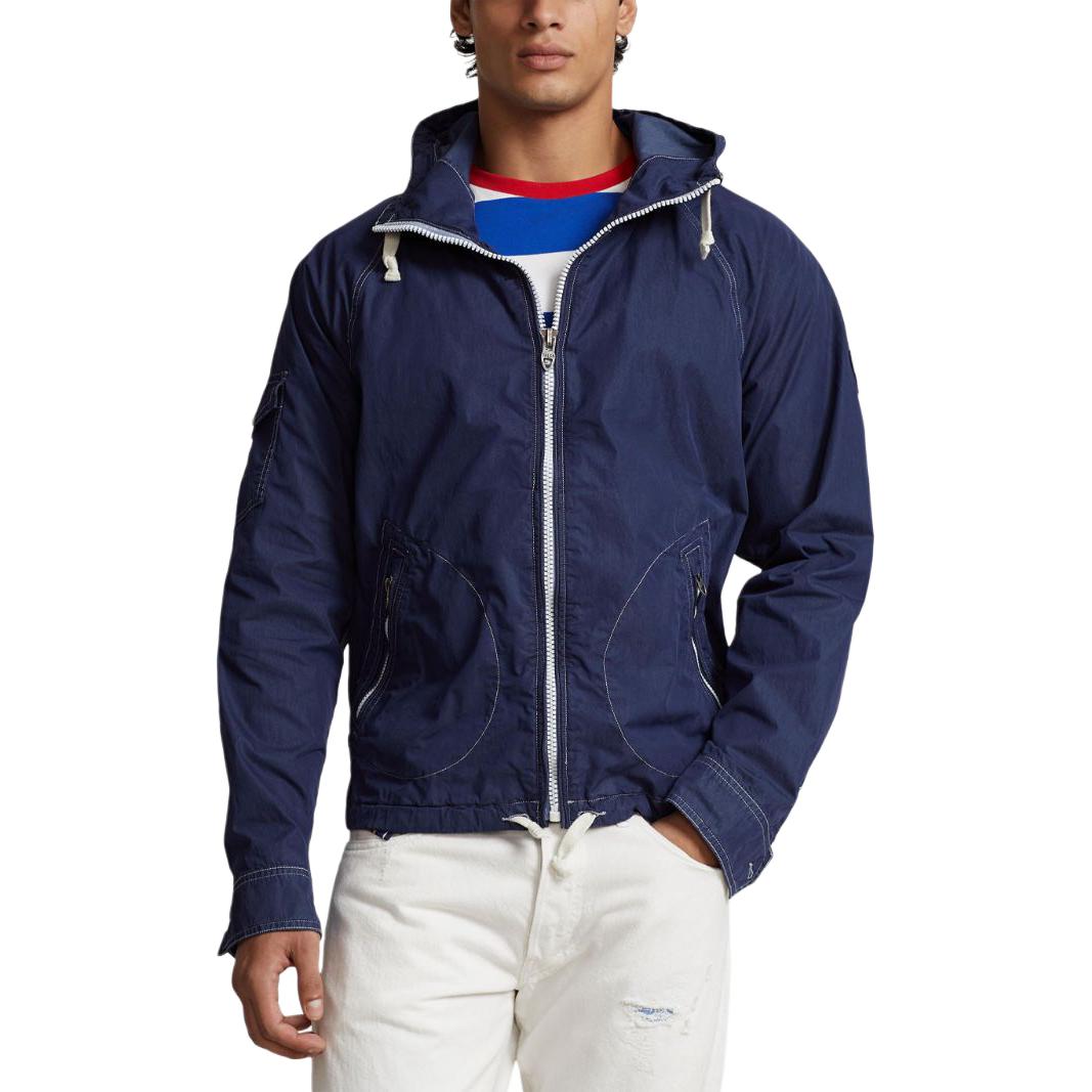 Polo Ralph Lauren SS24 Solid Color Zip-Up Hoodie Jacket for Men 710923283-002 圖 4