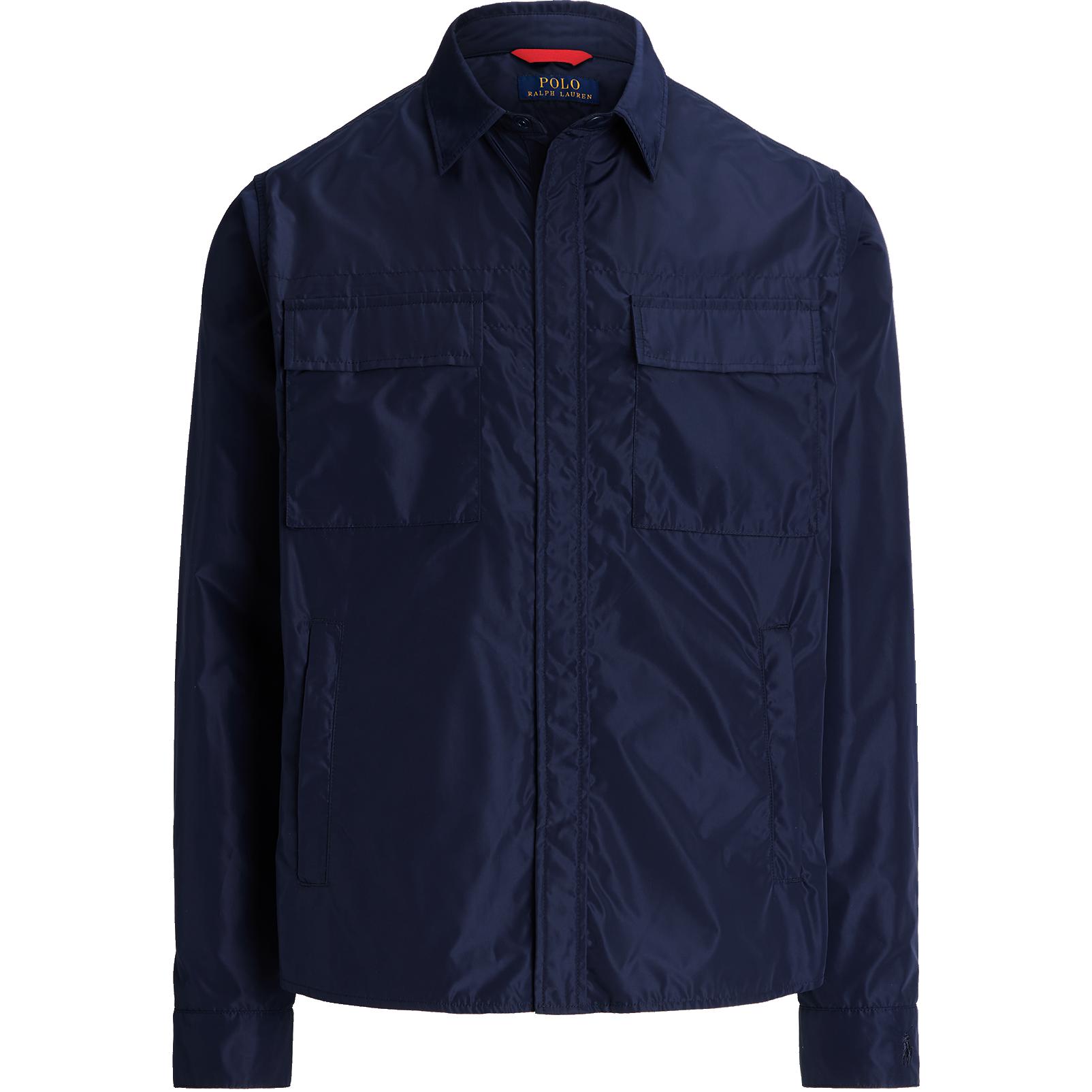 Polo Ralph Lauren SS24 Solid Logo Embroidered Casual Jacket Navy  Long Sleeve MNPOOTW16021394 圖 2