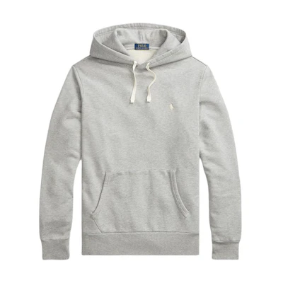 Polo Ralph Lauren SS24 Solid Logo Embroidered Hoodie Men’s Light Gray. MNPOKNI16823162-020