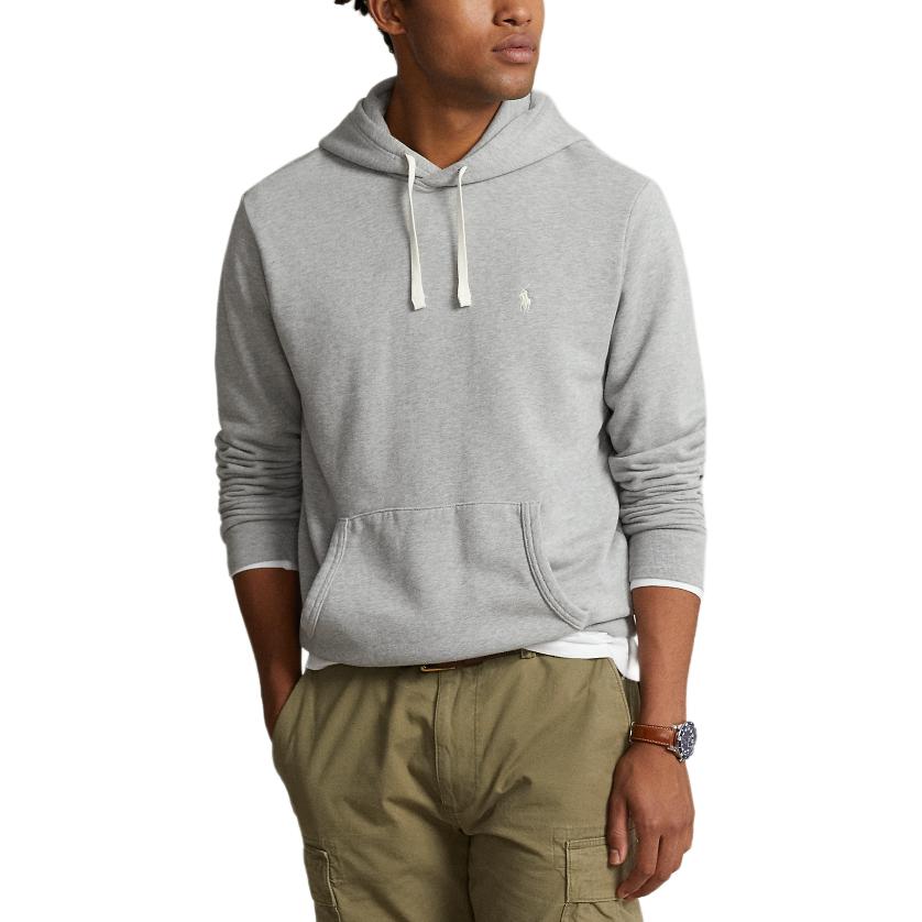 Polo Ralph Lauren SS24 Solid Logo Embroidered Hoodie Men’s Light Gray. MNPOKNI16823162-020 圖 3