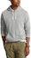 Lookbook Polo Ralph Lauren SS24 Hoodie Pria Abu Muda Logo Bordir. MNPOKNI16823162-020