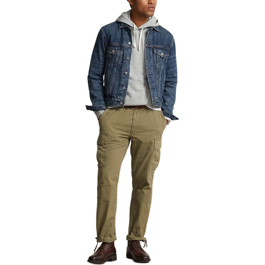 Polo Ralph Lauren SS24 Solid Logo Embroidered Hoodie Men’s Light Gray. MNPOKNI16823162-020 圖 5