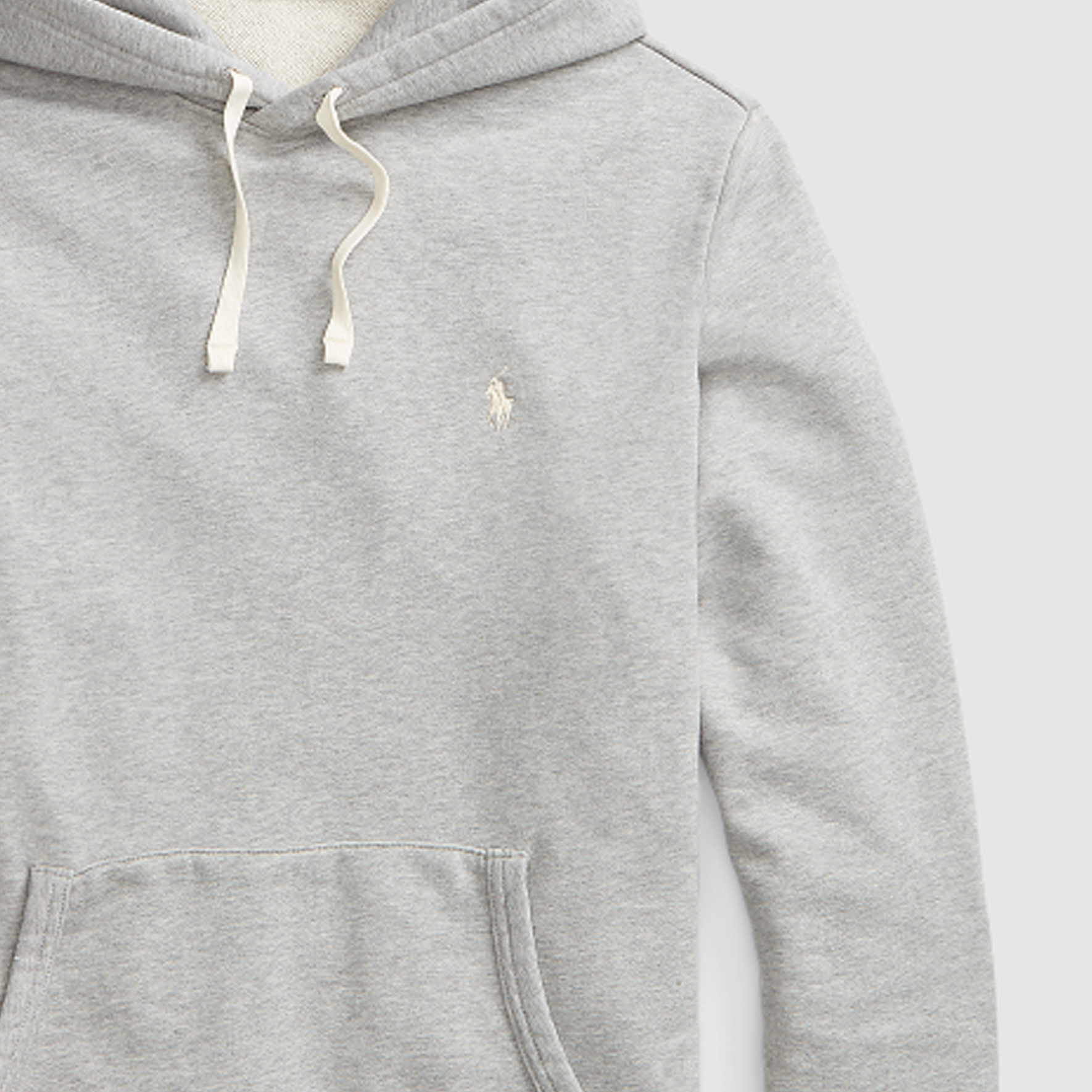 Polo Ralph Lauren SS24 Solid Logo Embroidered Hoodie Men’s Light Gray. MNPOKNI16823162-020 圖 7