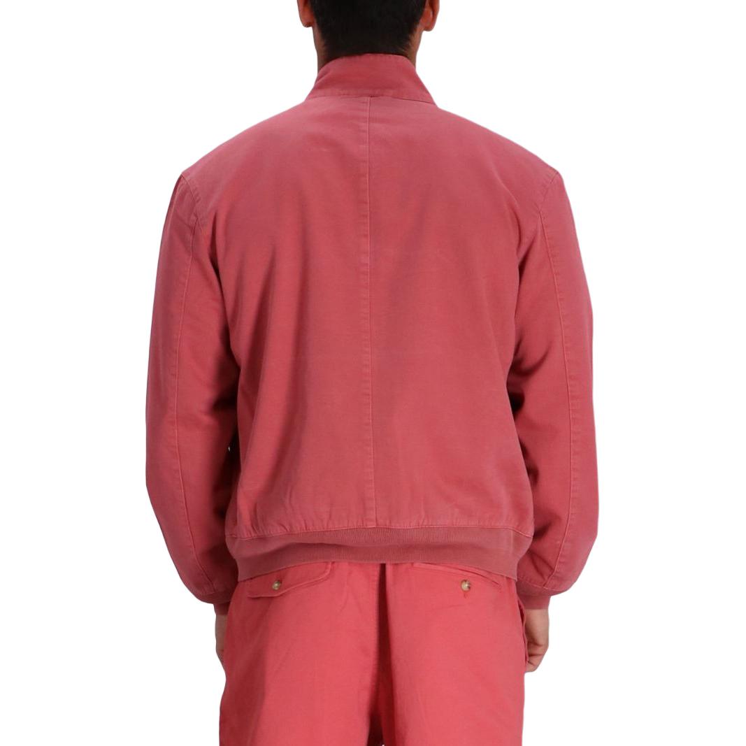 Polo Ralph Lauren SS24 Solid Logo Embroidered Zip-Up Jacket Raspberry Pink Men. 710940743-001 圖 5