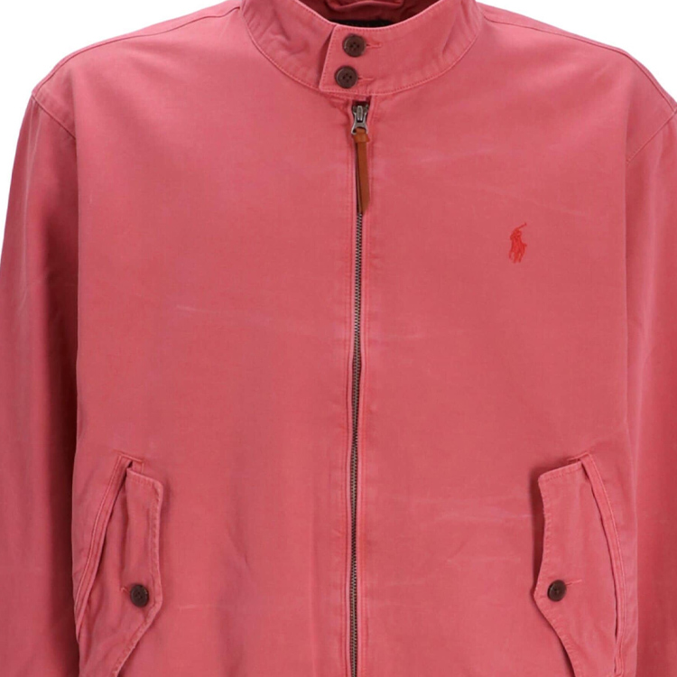 Polo Ralph Lauren SS24 Solid Logo Embroidered Zip-Up Jacket Raspberry Pink Men. 710940743-001 圖 6