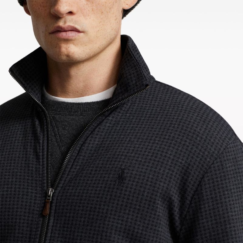 Polo Ralph Lauren SS24 Solid Turtleneck Zip Knit Sweater Men’s Dark Gray. 710934580-001 圖 6