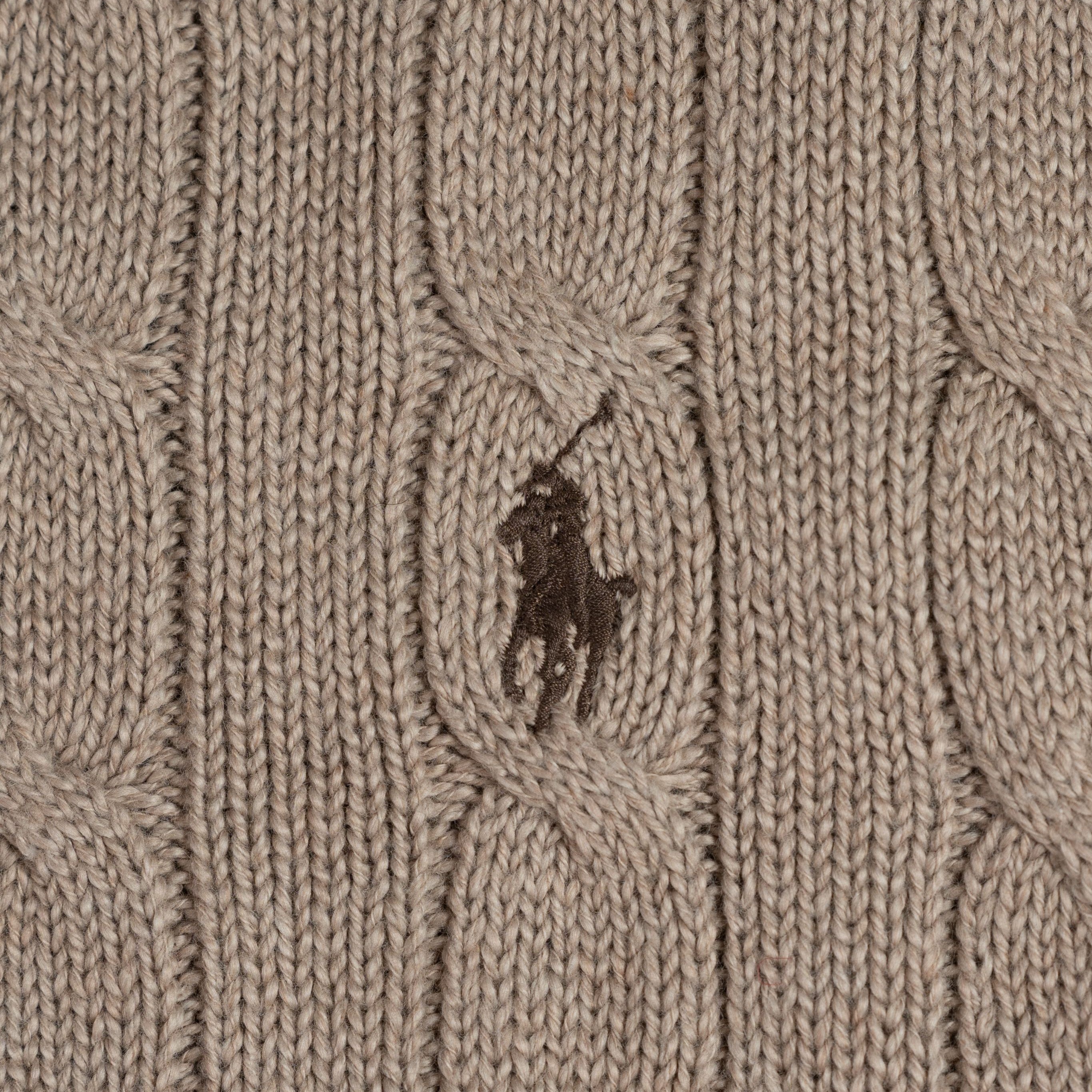 Cheap ポロ ラルフ ローレン SS25 ケーブルニット 刺繍ポニー ロゴ 半袖 ポロシャツ MNPOSWE1N820034-101