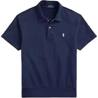 Polo Ralph Lauren SS25 Cotton Short-Sleeve Solid Polo Shirt Navy Blue. MNPOKNI1N823408-410 Polo Ralph Lauren SS25 Cotton Short-Sleeve Solid Polo Shirt Navy Blue. MNPOKNI1N823408-410