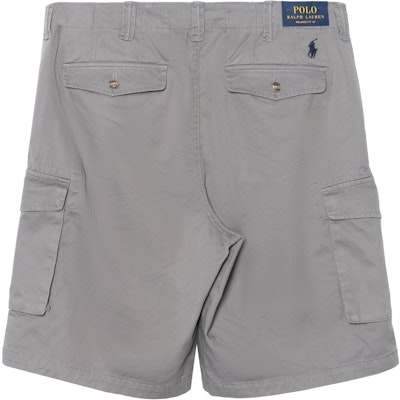Polo Ralph Lauren SS25 Seluar Pendek Kelabu Santai dengan Logo Patch & Poket Berzip. 710726941-010 Lookbook Polo Ralph Lauren SS25 Seluar Pendek Kelabu Santai dengan Logo Patch & Poket Berzip. 710726941-010