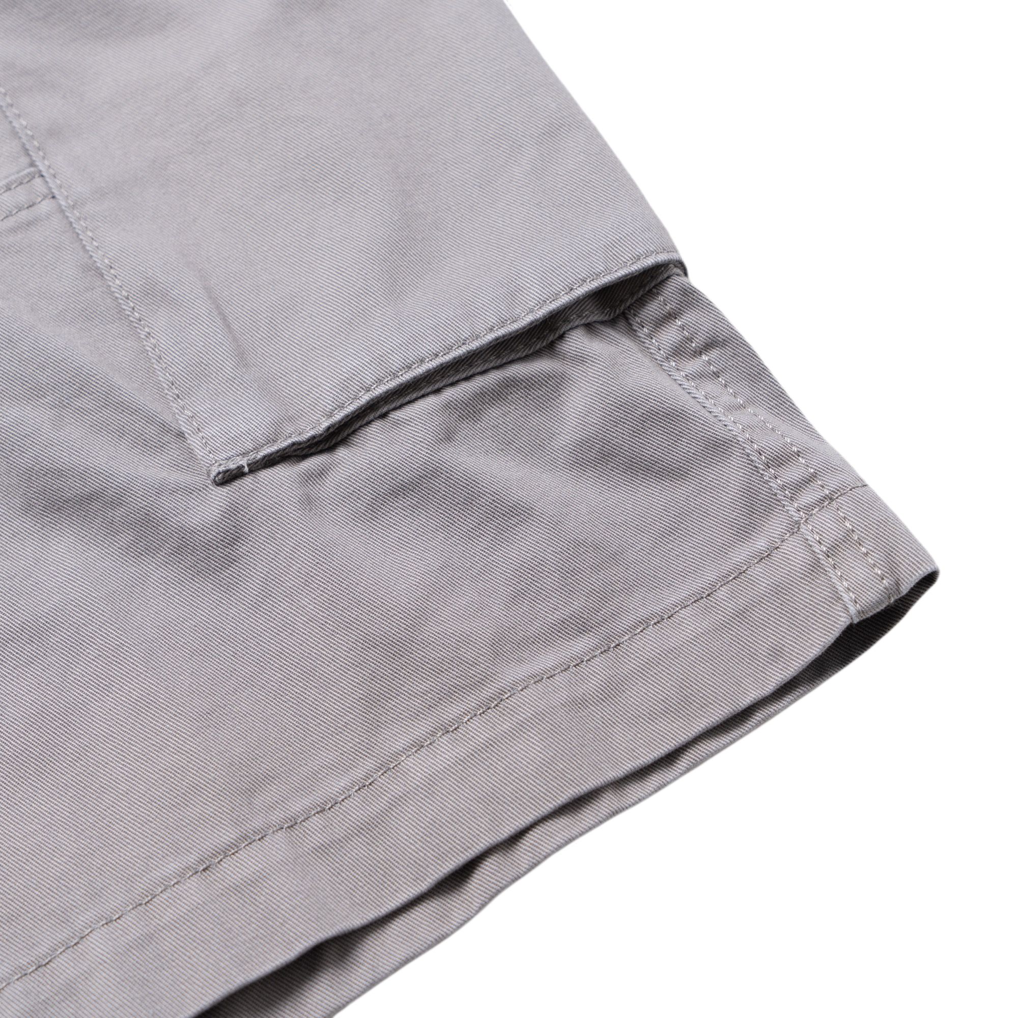 Details for Polo Ralph Lauren SS25 Seluar Pendek Kelabu Santai dengan Logo Patch & Poket Berzip. 710726941-010