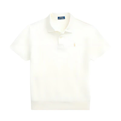 Polo Ralph Lauren SS25 White Solid Short Sleeve Button Polo Shirt. MNPOKNI1N823394-101