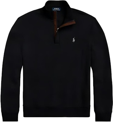 Polo Ralph Lauren SS25刺繡logo黑色半拉鍊長袖運動衫 男款 710890534031 Buy Polo Ralph Lauren SS25刺繡logo黑色半拉鍊長袖運動衫 男款 710890534031
