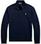 Buy Polo Ralph Lauren SS25 Navy Blue Sweatshirt Logo Sulaman Half-Zip 710890534-028