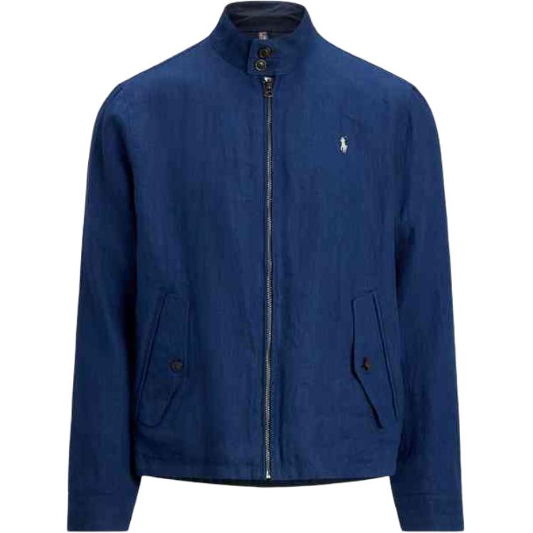 Polo Ralph Lauren SS25 Reversible Embroidered Pony Zip Jacket Navy - 710962187002 圖 2