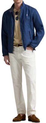 Polo Ralph Lauren SS25 Jaket Harrington Navy Terbalik Sulaman Pony MNPOOTW15A20001410-410 Lookbook Polo Ralph Lauren SS25 Jaket Harrington Navy Terbalik Sulaman Pony MNPOOTW15A20001410-410