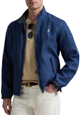 Polo Ralph Lauren SS25 Jaket Harrington Navy Terbalik Sulaman Pony MNPOOTW15A20001410-410 Purchase Polo Ralph Lauren SS25 Jaket Harrington Navy Terbalik Sulaman Pony MNPOOTW15A20001410-410