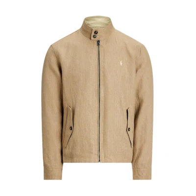 Polo Ralph Lauren SS25 Reversible Zip Pocket Long Sleeve Jacket Brown Mens MNPOOTW15A20002101-101