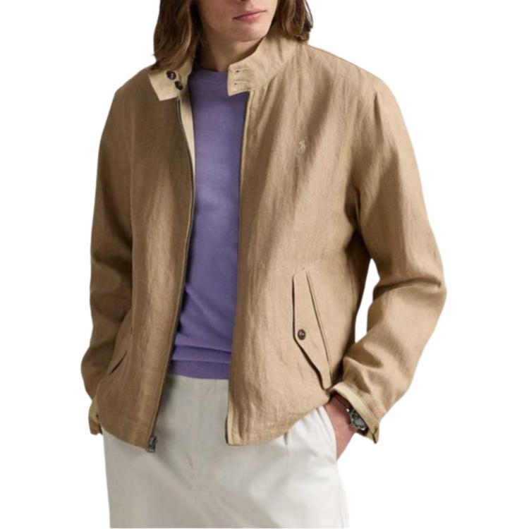 Polo Ralph Lauren SS25 Reversible Zip Pocket Long Sleeve Jacket Brown Mens MNPOOTW15A20002101-101 圖 6