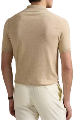 Polo Ralph Lauren SS25 Baju Polo Lengan Pendek Khaki Sulam Logo Pony. 710950158-006 Shop Polo Ralph Lauren SS25 Baju Polo Lengan Pendek Khaki Sulam Logo Pony. 710950158-006