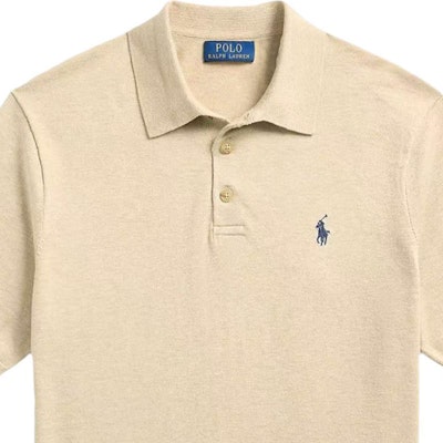 Polo Ralph Lauren SS25 Baju Polo Lengan Pendek Khaki Sulam Logo Pony. 710950158-006 Details for Polo Ralph Lauren SS25 Baju Polo Lengan Pendek Khaki Sulam Logo Pony. 710950158-006