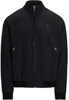 Polo Ralph Lauren SS25 Solid Color Raglan Zip Jacket Black Outerwear MNPOOTW16021537-001 Polo Ralph Lauren SS25 Solid Color Raglan Zip Jacket Black Outerwear MNPOOTW16021537-001