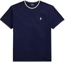 Polo Ralph Lauren SS25 Solid Color Small Pony Logo Crewneck Tee Blue Shirt. 710963492-001 Polo Ralph Lauren SS25 Solid Color Small Pony Logo Crewneck Tee Blue Shirt. 710963492-001