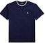 Buy Polo Ralph Lauren SS25純色小馬標誌圓領藍色T恤。 710963492-001