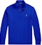 Buy Polo Ralph Lauren SS25 Logo Kuda Separuh Zip Lengan Panjang Biru. 710671929-067