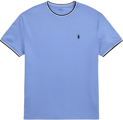 Polo Ralph Lauren SS25 男裝藍色條紋刺繡小馬標圓領短袖T恤 710963492-004 Buy Polo Ralph Lauren SS25 男裝藍色條紋刺繡小馬標圓領短袖T恤 710963492-004