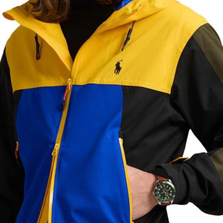 Details for Polo Ralph Lauren SS25 Jaket Tahan Air Hoodie Lengan Panjang Multicolor MNPOOTW16021565-999